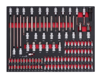 Dílenský vozík vybavený, 298 ks nářadí, 7 zásuvek a XXL velká skříňka - TAGRED