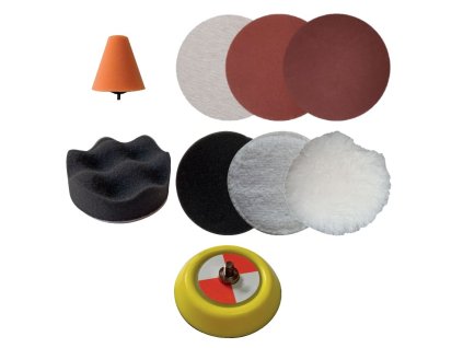 Lešticí sada na auto, 9 dílů - Kunzer