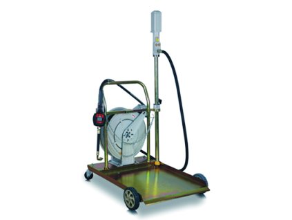 Pojízdná olejová výdejní souprava pro sudy 180 – 200 kg s bubnem - Ferdus 25.41