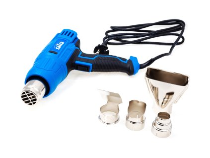 Horkovzdušná pistole 2000W, sada 4 trysek - SATRA