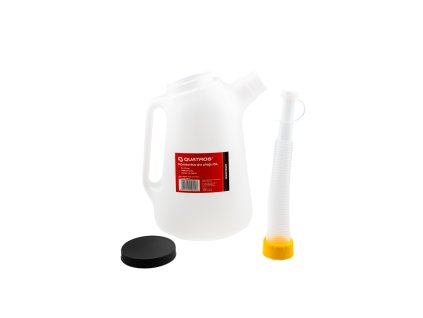 Nádoba na olej 5 l, konev s hubicí - QUATROS QS60225