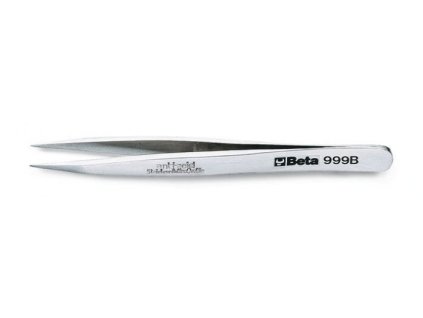 Silné pružinové pinzety s rovným koncem, odolné proti kyselinám a magnetům, vyrobené z ner