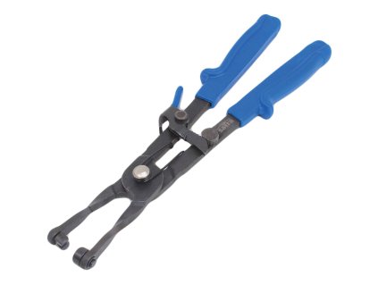 Kleště na samosvorné hadicové spony prodloužené, s aretací - SATRA