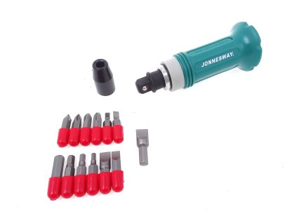 Úderový / rázový šroubovák s adaptérem 1/2" - JONNESWAY AG010138