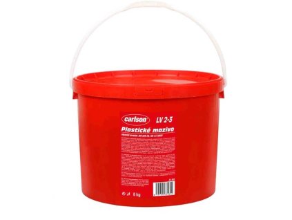Plastické mazivo LV 2-3, pro dlouhodobé náplně, kyblík 8 kg - Carlson