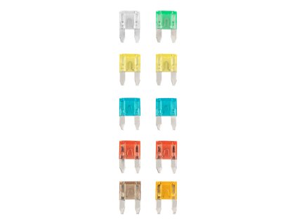 Sada pojistek MINI, 5-30 A, 10 ks - NEO tools 11-992