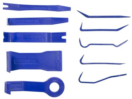 Sada k demontáži čalounění a lišt, 10 ks