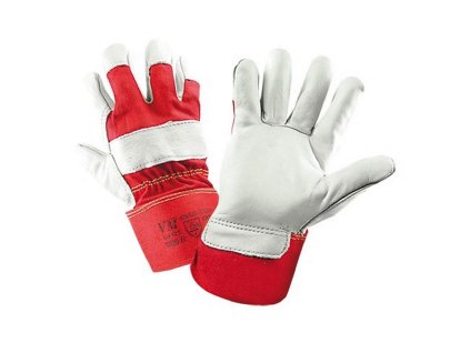 Rukavice kombinované hovězí useň, v. 10,5"