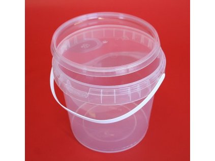 Vědro  3L PH s víkem čiré, na potraviny