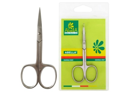 Nůžky manikúrní záděrkové ohnuté  ABELLA 852