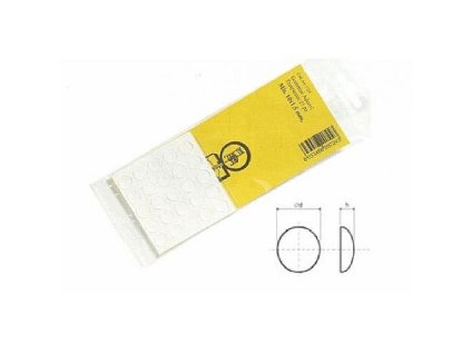 Podložka samolepící tlumící transparent 10mm, 25ks