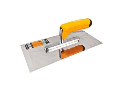 Hladítko nerez, zub 8 mm, 280 x 130 mm, gumová rukojeť, ENPRO