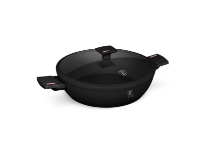 BERLINGERHAUS Kastrol s titanovým povrchem a poklicí 30 cm Monaco Collection BH-8278