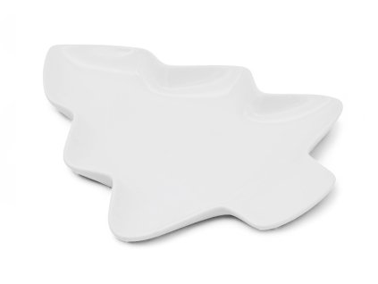 Talíř mělký porcelán stromek 24cm  BELLA