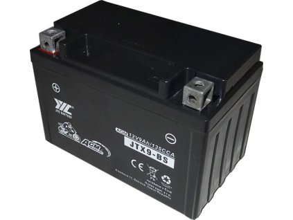 Pb akumulátor JYC JTX9-BS AGM pro motocykly 12V/9Ah levý