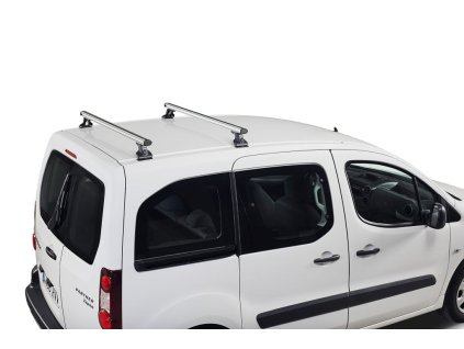 2 příčníky Ford Courier 2 Tourneo/Transit 23- Alu Cargo AF s patkami