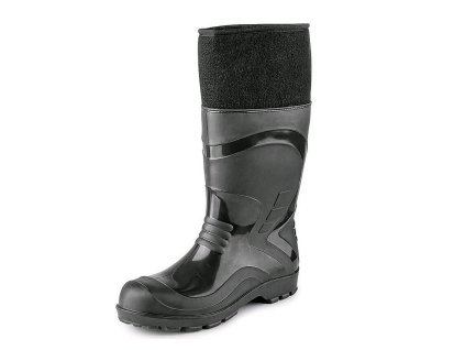Zateplené holínky, gumáky Bruno, černá, vel. 39