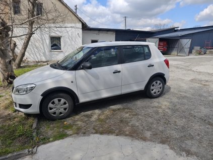 Plastové lemy + prahy Škoda Fabia 2 Hatchkack 2007-2014 PSK