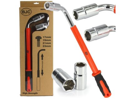 Klíč L teleskopický na kolové matice 17-19-21-23 mm BJC
