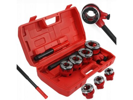 Závitníky R trubkové, BSPT, 4-dílná sada