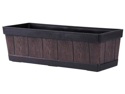 Květináč Woodeff truhlík teak, 15x47x17cm