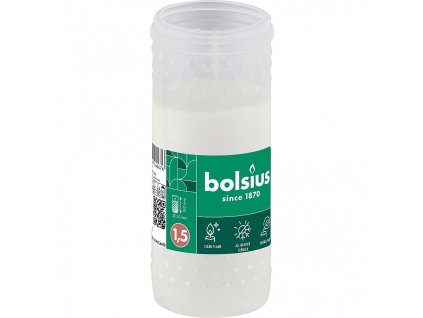 Náplň Bolsius Gravelight RP15 parafín do kahance, 34h, 107g, bílá
