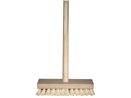 Kartáč na podlahu dřevo s holí 130cm  BT