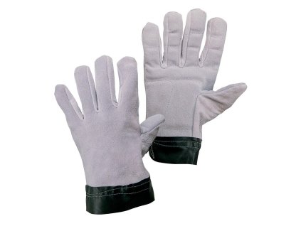 Antivibrační rukavice TEMA celokožené, v. 10"