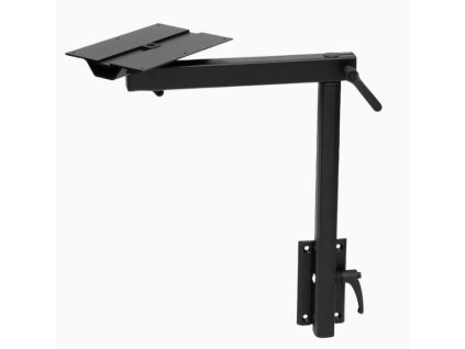 Otočná noha stolu do karavanu - černá