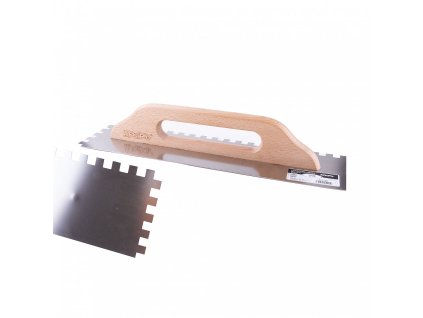 Hladítko nerez 48x13cm, zub 12mm