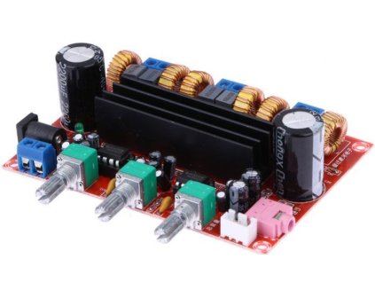 Zesilovač 2.1 2x50W+100W ve třídě D, modul s 2x TPA3116D2