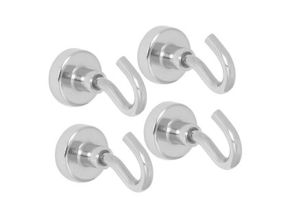 Magnet extra silný s věšákem, 16 mm, max.6 kg, bal. 4ks