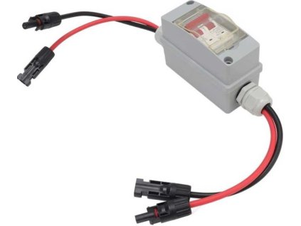 Rozvaděč DC s jističem 20A/C 2P LQB1-63Z /DC string box 500V/ pro FVE