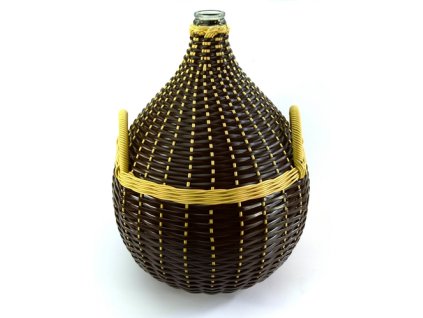 Demižon skleněný opletený 54L (balík max.1ks)