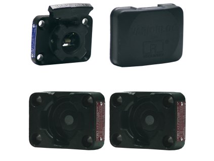 Sada - multifunkční systém Varioblock se dvěma vyměnitelnými deskami, s krytkou, Rockinger