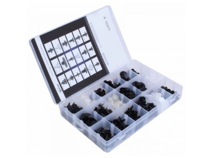 Sada plastových příchytek pro Ford, 415 ks - ATC011