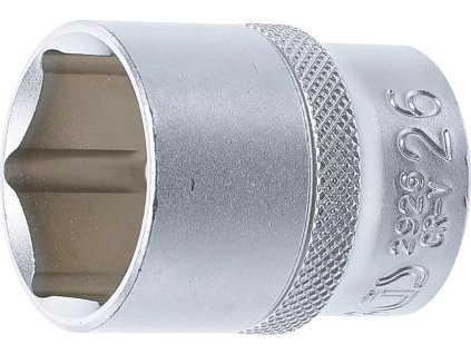 Nástrčná hlavice šestihranná, 1/2", 26 mm - B2926