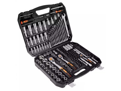 Gola sada 1/2", 3/8", 1/4", 219 ks, CrV - NEO tools 10-076