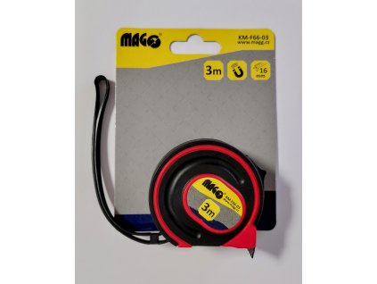 Svinovací metr 3m x 16mm - MAGG
