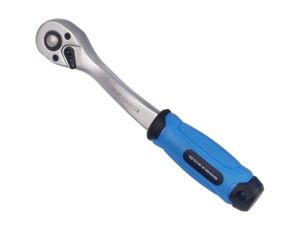 Ráčna 1/2", 72 zubů, s přepínací páčkou, vyhnutá, délka 250 mm - QUATROS QS50114