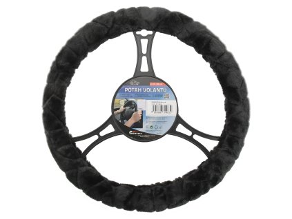 Potah volantu SMOOTH černý