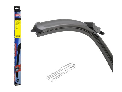 Stěrač FLAT SET (SLOT) 660mm