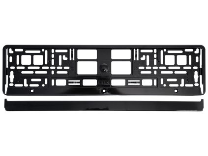 Podložka pod SPZ BLACK metallic