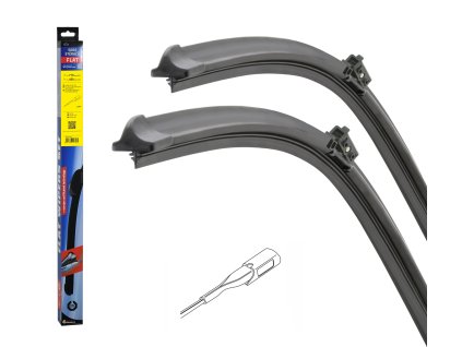 Stěrače FLAT SET (SLIDE) 710+450mm