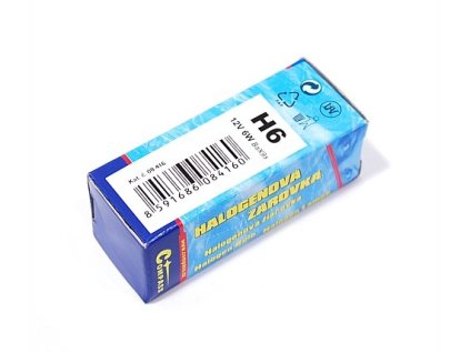 Žárovka 12V  H6  6W BaX9s box