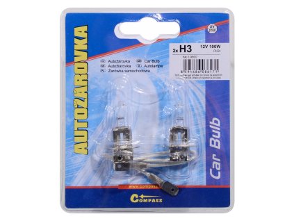 Žárovka 12V  H3  100W Pk22s blister 2ks