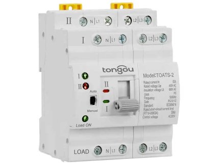 Automatický přepínač sítí - napájení 4P 230V 63A TOATS-2 pro FVE