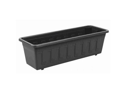 Samozavlažovací truhlík Garden Flor 40cm antracit