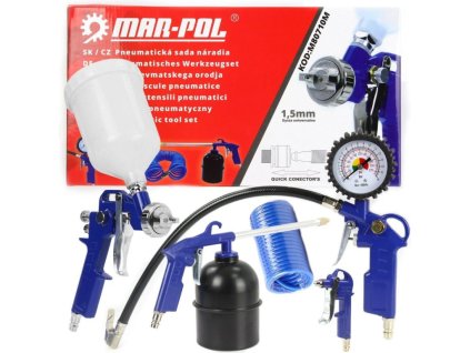 Pneumatická sada nářadí, 5ks MAR-POL