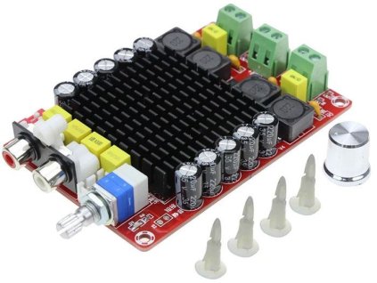 Zesilovač 2x100W, modul XH-M510 s TDA7498